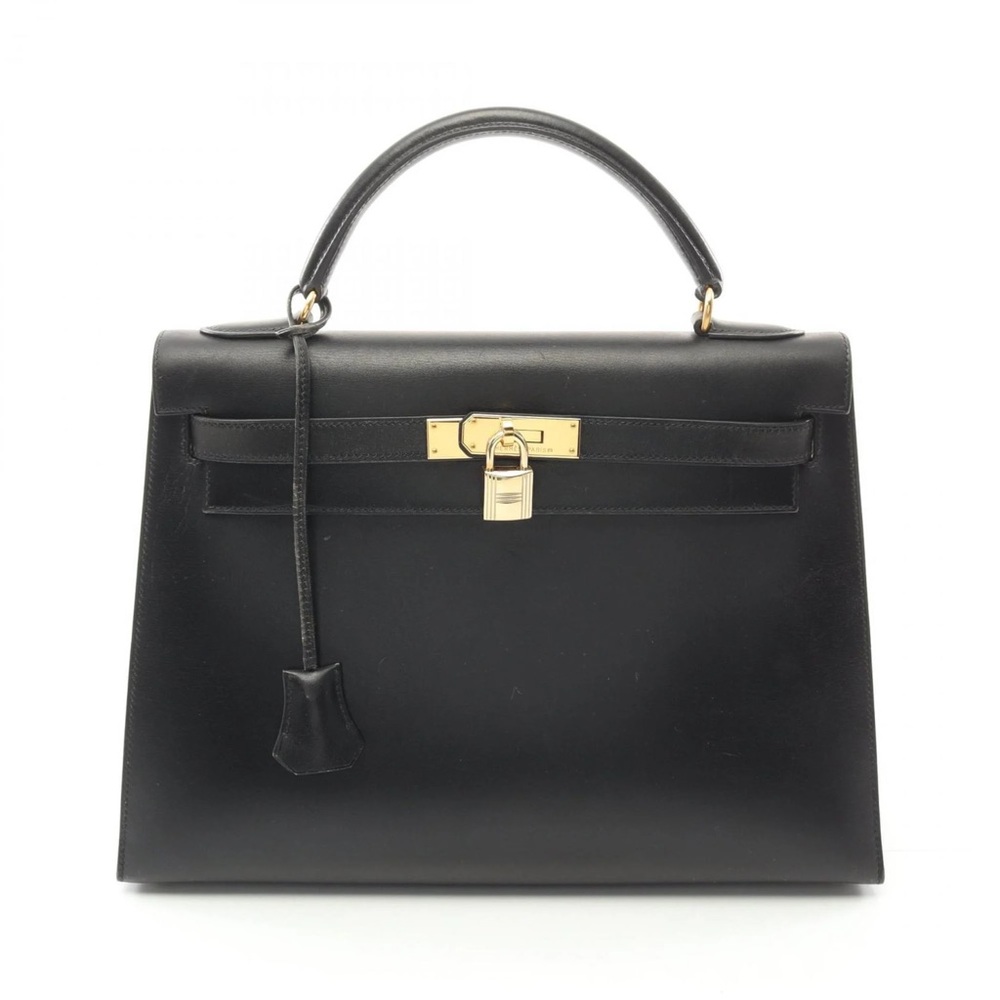 Hermes Kelly 32 Box Black
